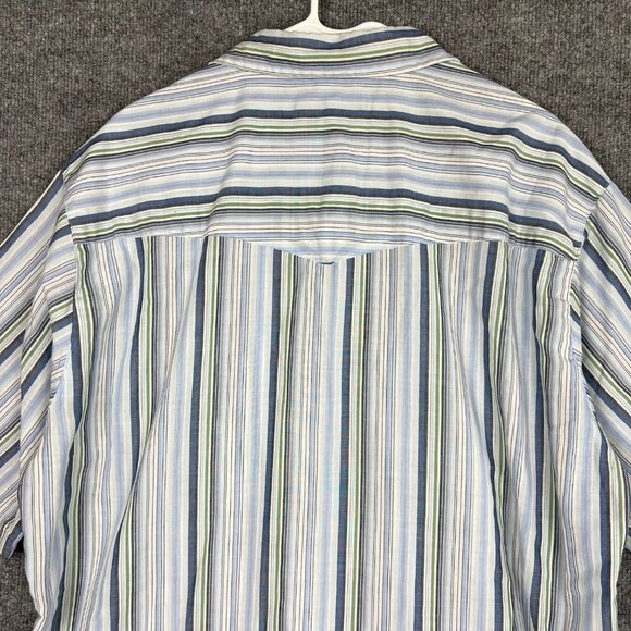Canyon Guide Outfitters western style pearl snap plaid button up mens XL/Tall - Picture 5 of 8